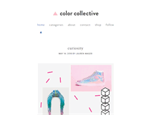 Tablet Screenshot of color-collective.com